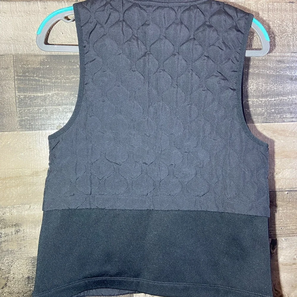 Nike Black Quilted Therma-fit Nike Running vest size xs